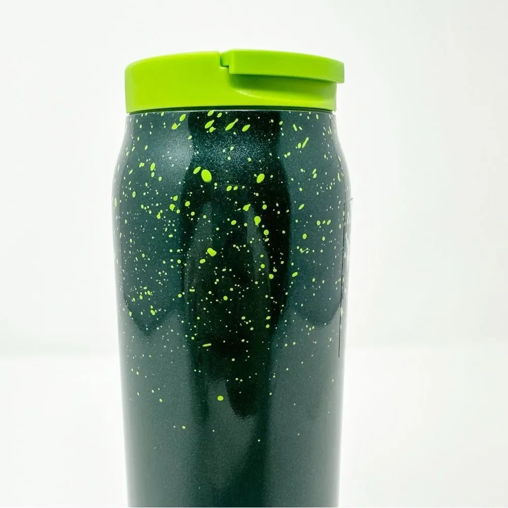 STARBUCKS LIMITED EDITION STAINLESS STEEL‎ GREEN SPECKLE TUMBLER NWT